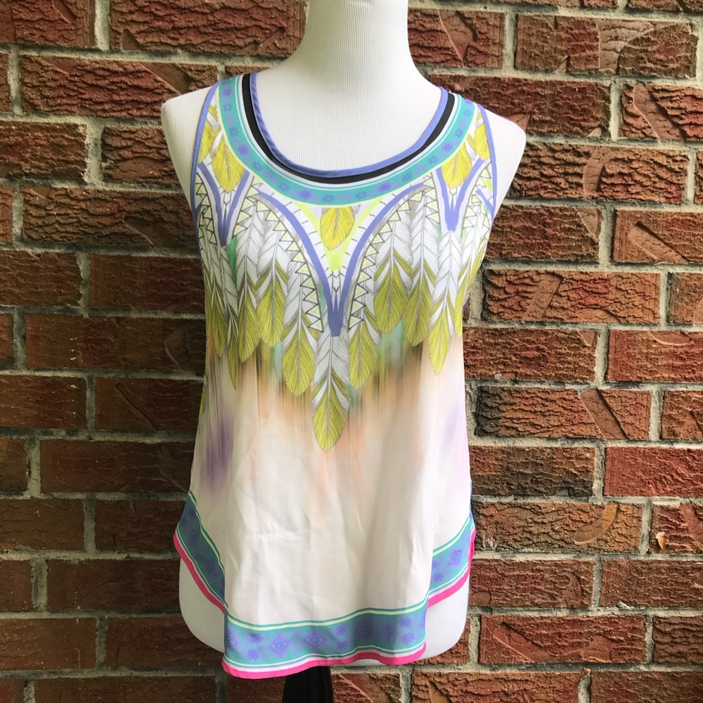 Peach puff NWT tank top sz S